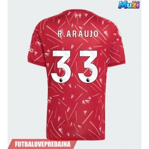 Lacne Muži Futbalové dres Liverpool Ronald Araujo #33 2026-27 Krátky Rukáv - Domáci